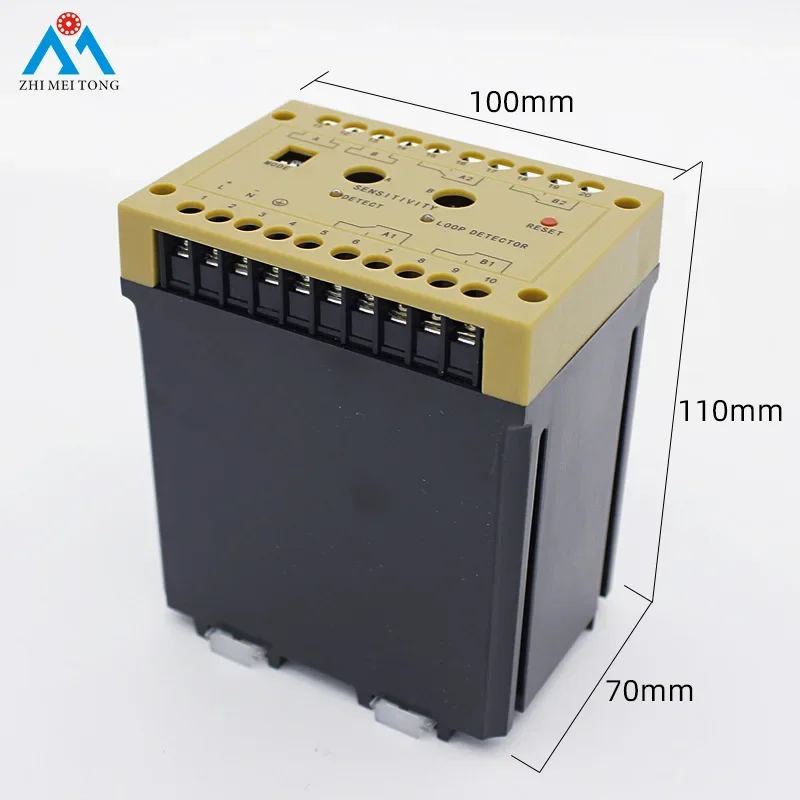 Dual Ground Sensor Vehicle Detector Industrial Ground Sensor Coil Controller with Direction Recognition Vehicle Detector