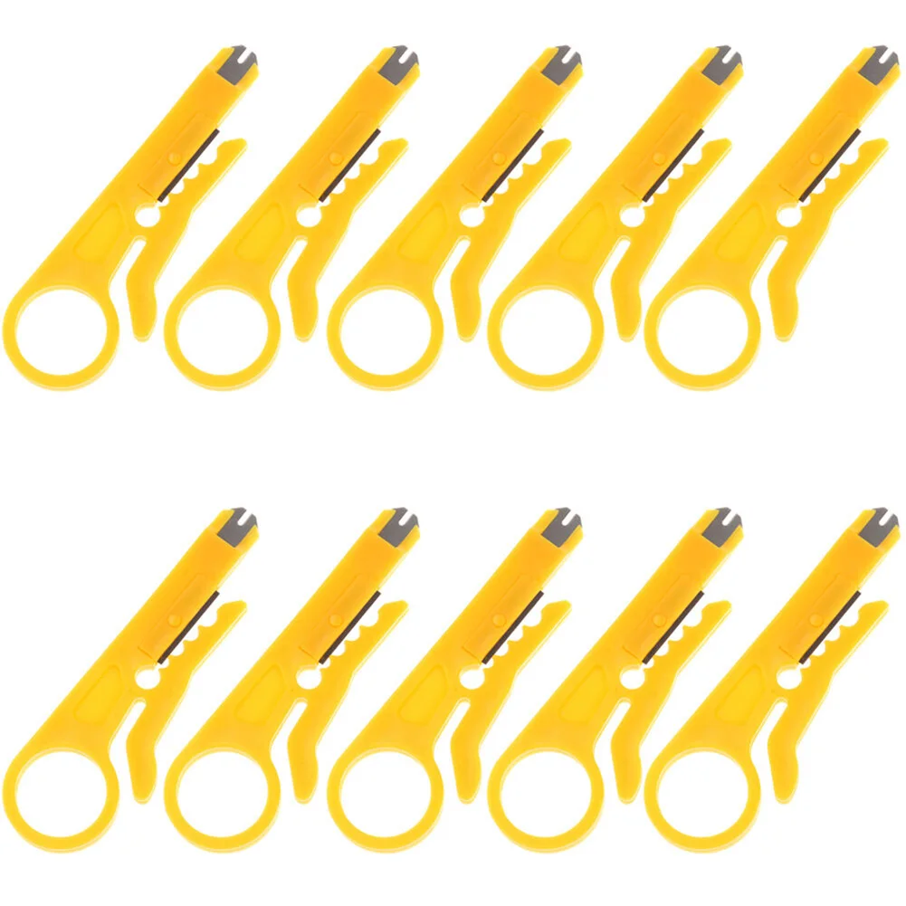 Hot Sale New Quality High Quality Hot Cutter Stripper Manual Pliers Cable Wire Punch Strip Data 10pcs Portable