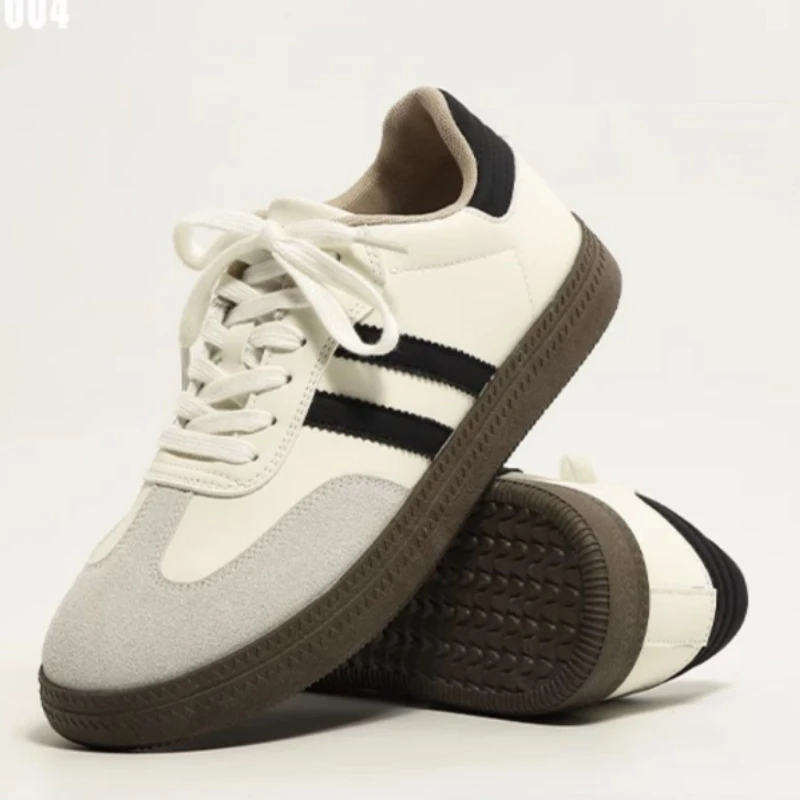 

Men's Fleece Lined Dequan Sneakers Casual Sporty Retro Cotton Shoes Versatile Autumn Winter New Style Low Cut Flat Heel Loafers