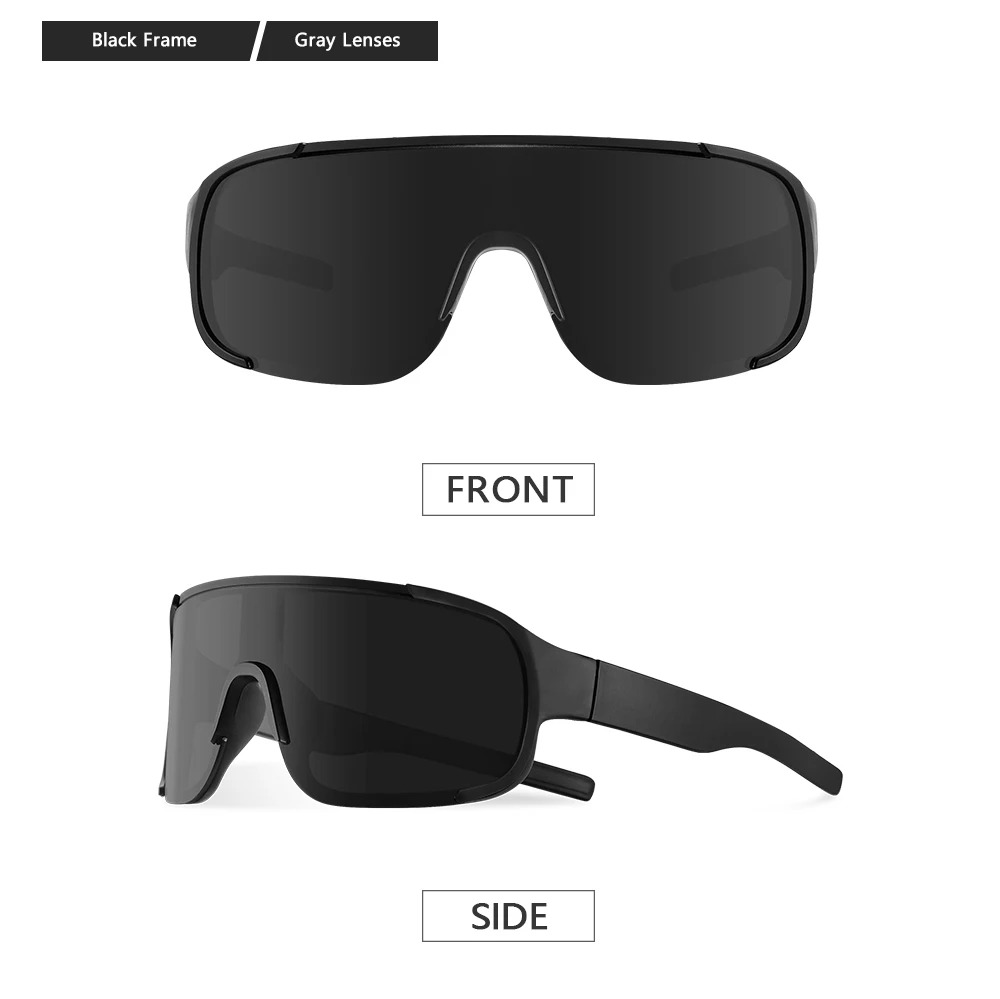 CRIXALIS 3PCS Outdoor Sport Sonnenbrillen für Männer Frauen Übergroße Spiegel Radfahren Sonnenbrille Brille Weibliche Skifahren Shades UV400 – Detail 6