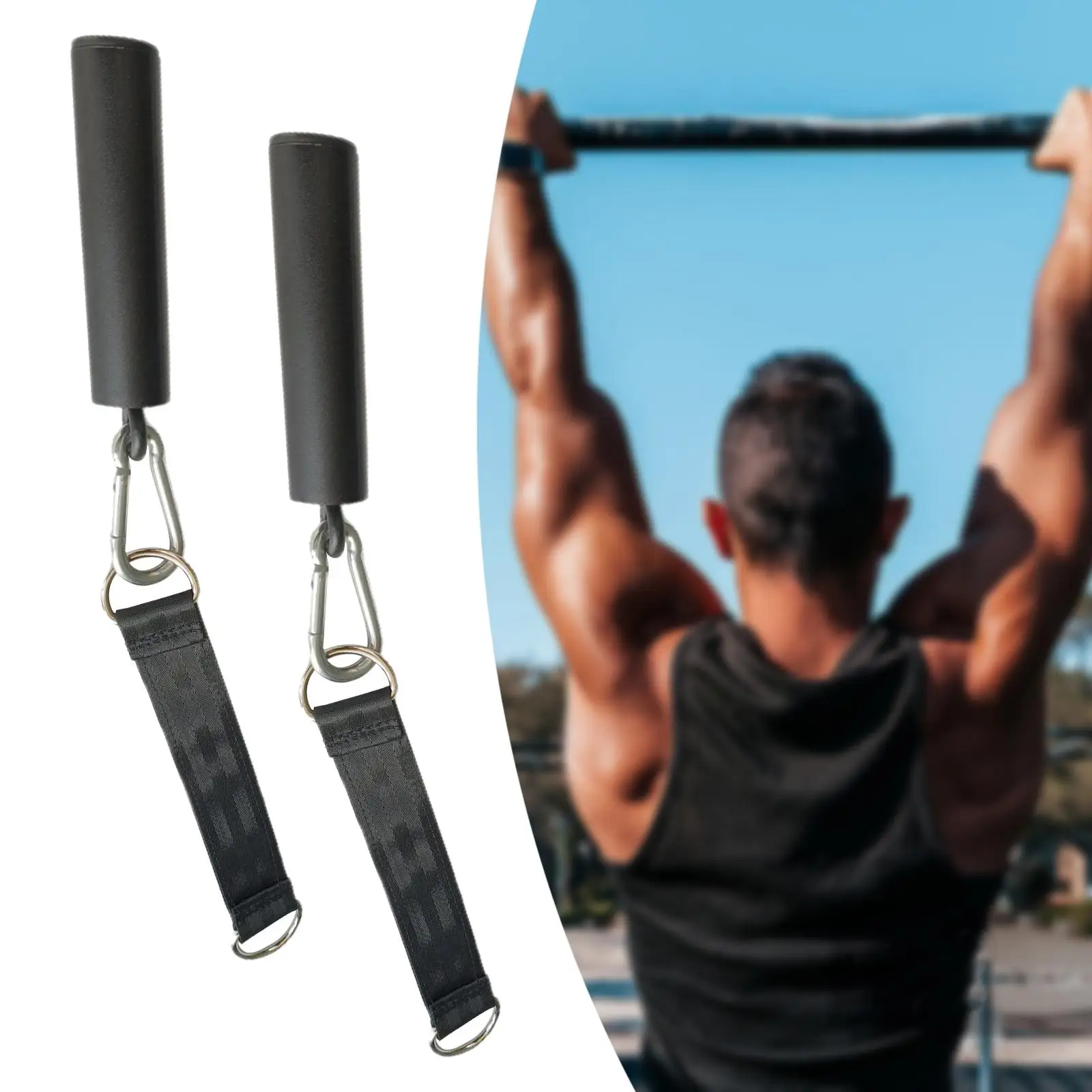 

Pull up Grips Kits Training Set for Pull up Bars Home Gym Workout Equipment,Arm Strength Trainer Forearm Strengthener Tool