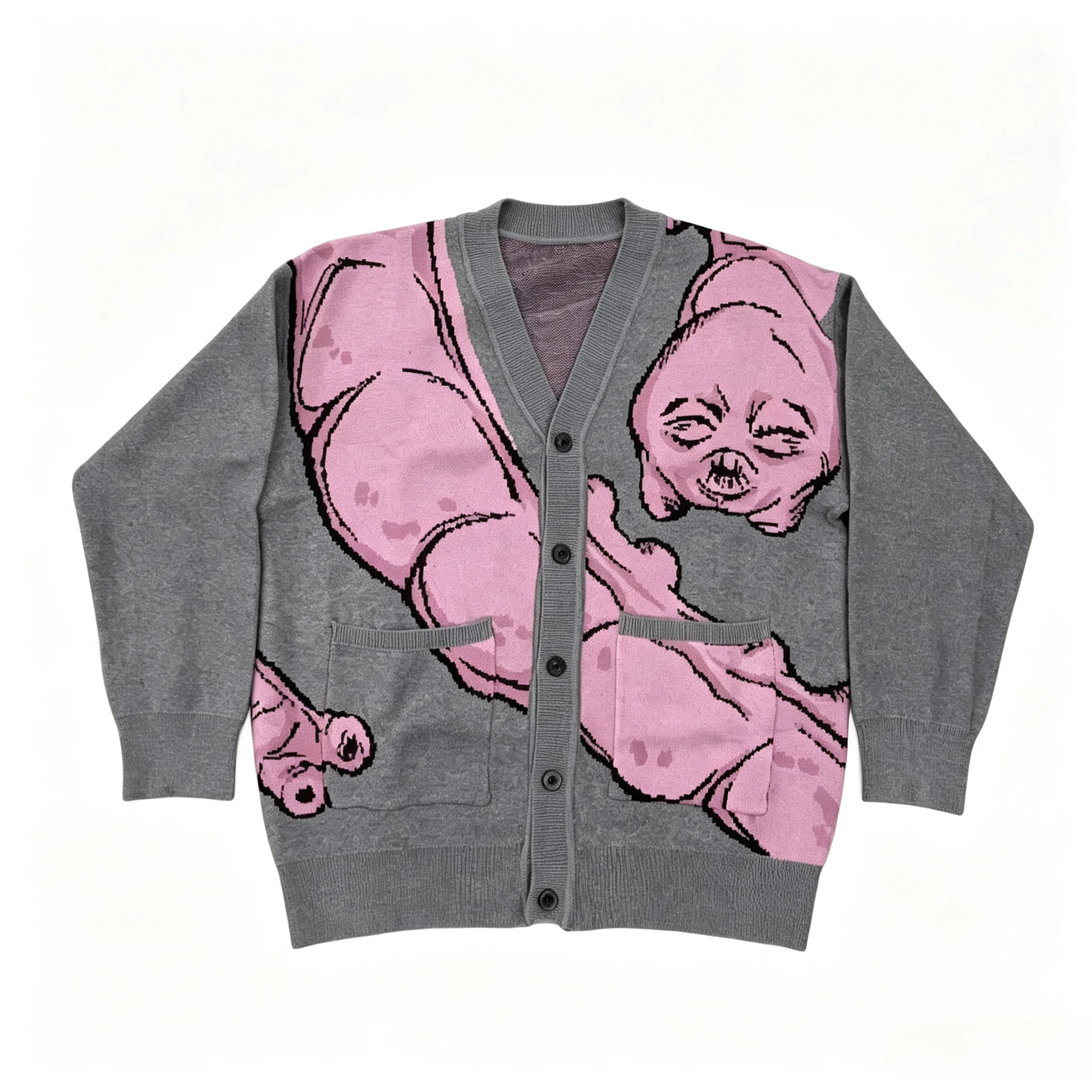 Y2K cardigan V-neck buttoned l - đánh giá và giá Winter Clothing Trends 2026