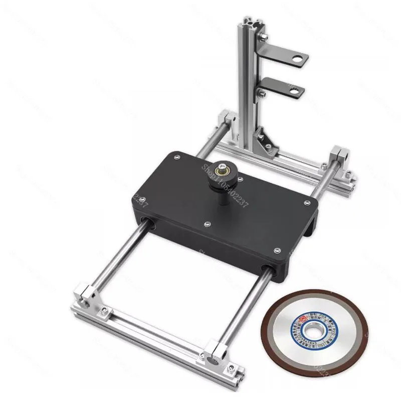 Angle Grinder Saw Blade Sharpener Bracket Multi Function Fast Tooth Grinding Woodworking Edge Tool