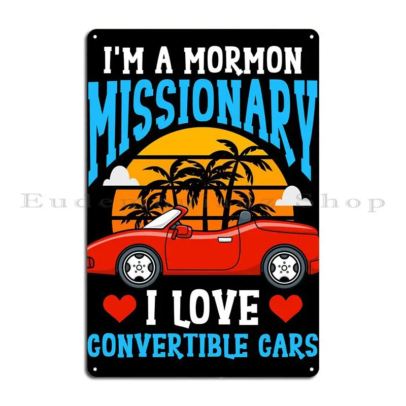 Mormon Lds Metal Signs Pub Mural Customize Garage Party Tin Sign Poster