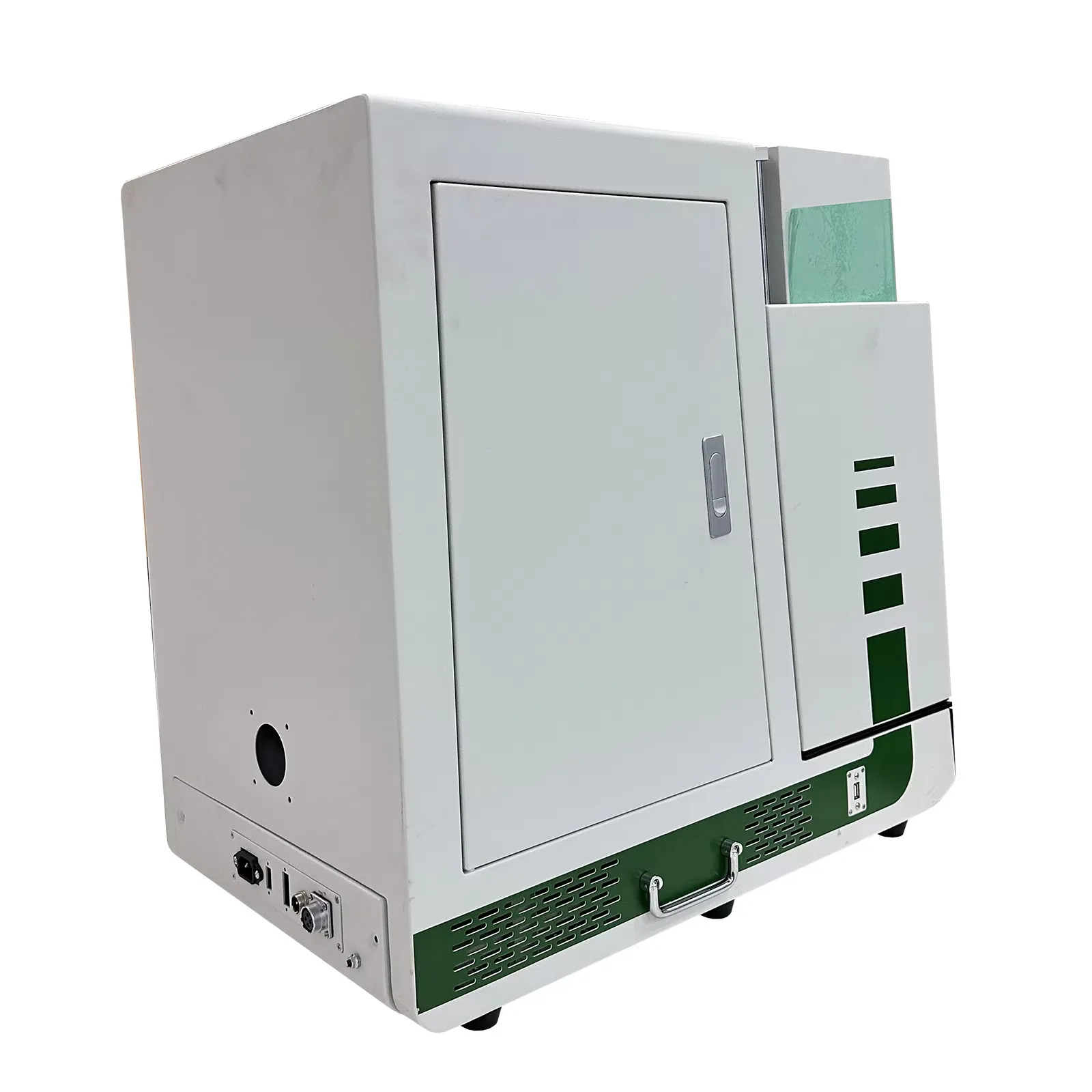 Closed Full Cover CNC Fiber Laser Marking Hine With Autofocus