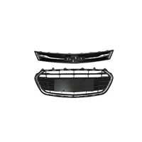 Para Chevrolet Trax 2017-2020, Rejilla Delantera Inferior, Parrilla de Parachoques, Malla Negra, Rejillas de Carreras Estilo OEM, Cubierta Central de Entrada de Aire