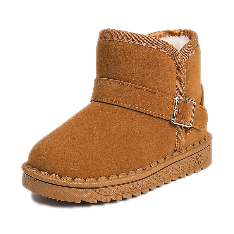 Winter Cute Warm Fashion And Anti Slip Children's Shoes Plush Cotton Shoes Running Shoes For Boys Girls Waterproof Snow Boots