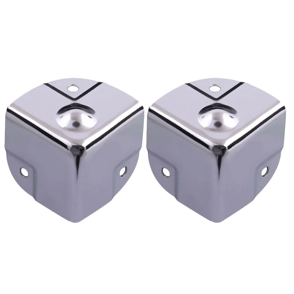 4 قطع من واقي الزوايا من الفولاذ المقاوم للصدأ، تصميم خارجي ريترو فريد من نوعه لتزيين الأثاث، استخدم حماية عمر الخدمة الطويلة و #4