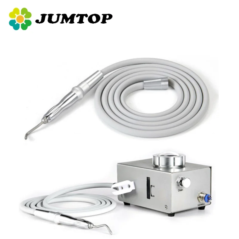 Dental Sandblaster Prophy Machine, for Teeth Cleaning Polishing Air Water Sand Blasting Equipment, Desktop Prophy Jet