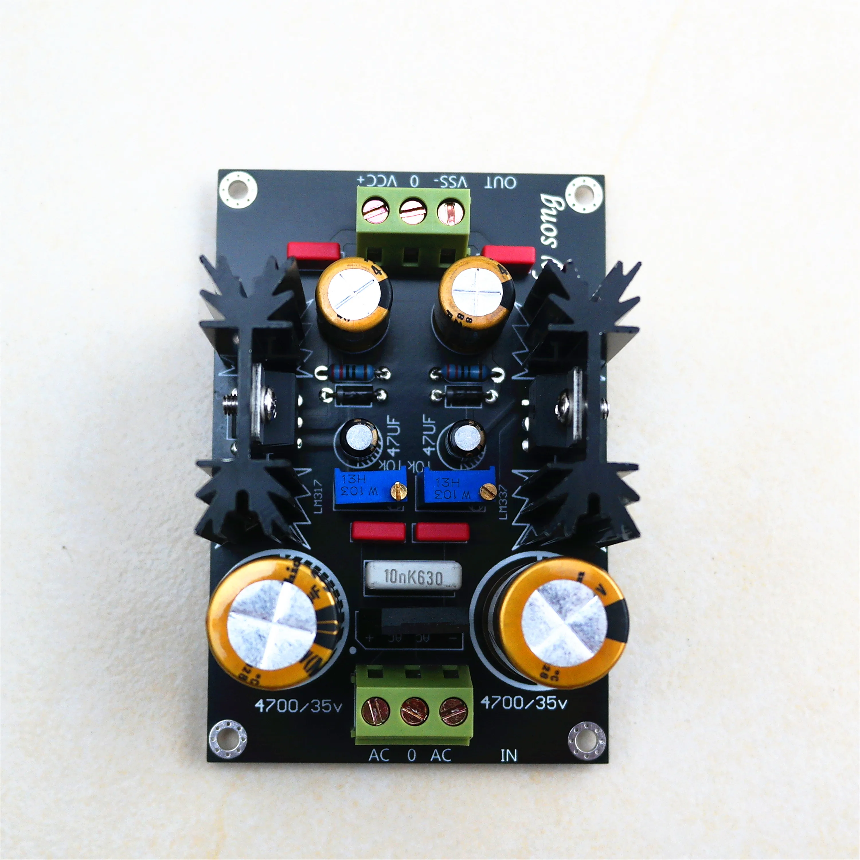 Регулируемый Фильтр LM317 LM337 стабилизированная плата питания DAC Pre stage