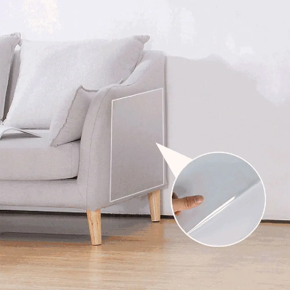 1 Roll Anti Cat Scratch Furniture Protector Tape Self-Adhesive PVC Transparent Tape Couch Guard Pads Stickers for Couch Sofa