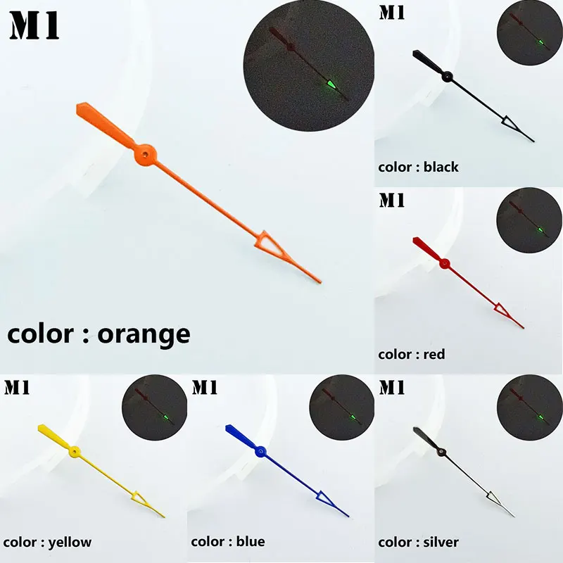 second hand C3 super luminous suitable for NH34 NH35 NH36 NH38 NH70 4R35 4R36 movement C3 super luminous watch accessories