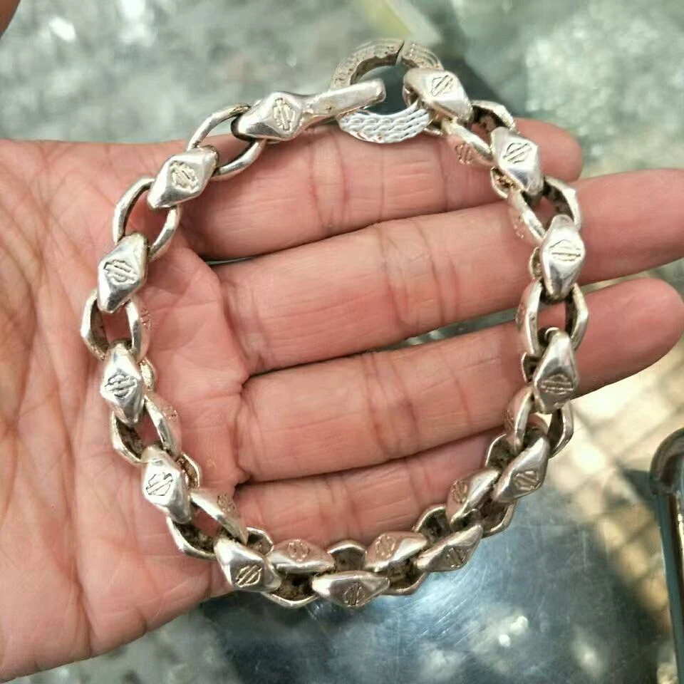 Old Tibetan Silver Carefully Designed Luxury String Bracelet For Men And Women Couple Personalized Gift
