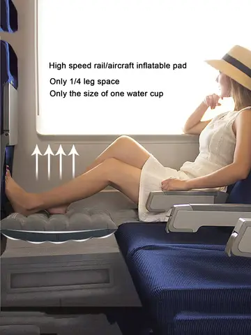 조정 가능한 발판 해먹 자동차 기차 비행기 여행 풍선 침대 캠핑 자동차 에어 액세서리 아기를위한 휴대용 자동차 매트리스