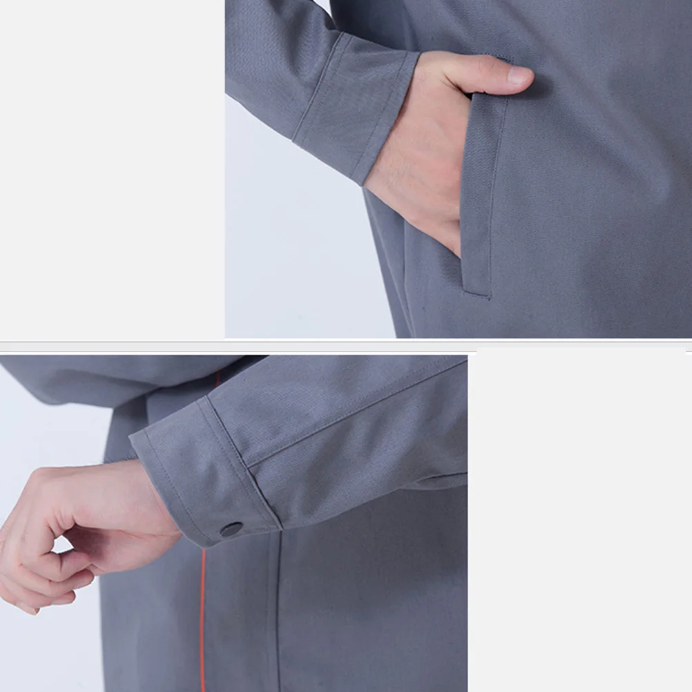 

Cowhide Welding Heat Resistant Flame Retardant Workshop Workwear For Welders Summer Autumn