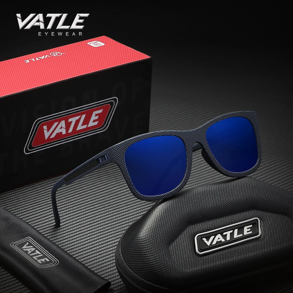

Солнцезащитные очки VATLE Trendy Design для мужчин и женщин, поляризационные, с защитой от УФ-излучения UV400, для вождения и отдыха, повседневные очки