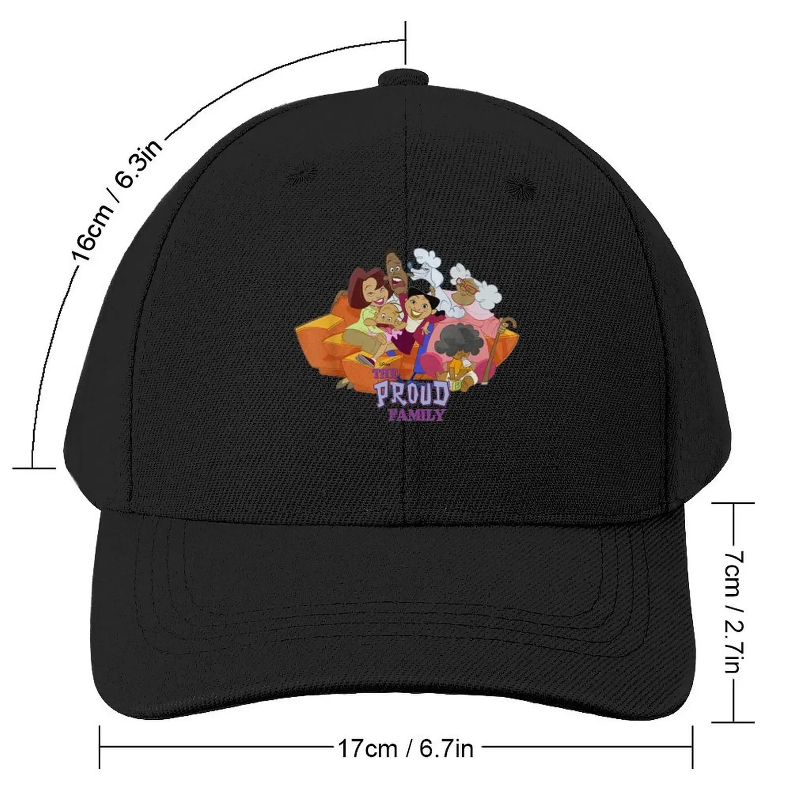 Channel The Proud Family Characters Baseball Cap party Hat tea Hat hard hat Caps For Men Women's