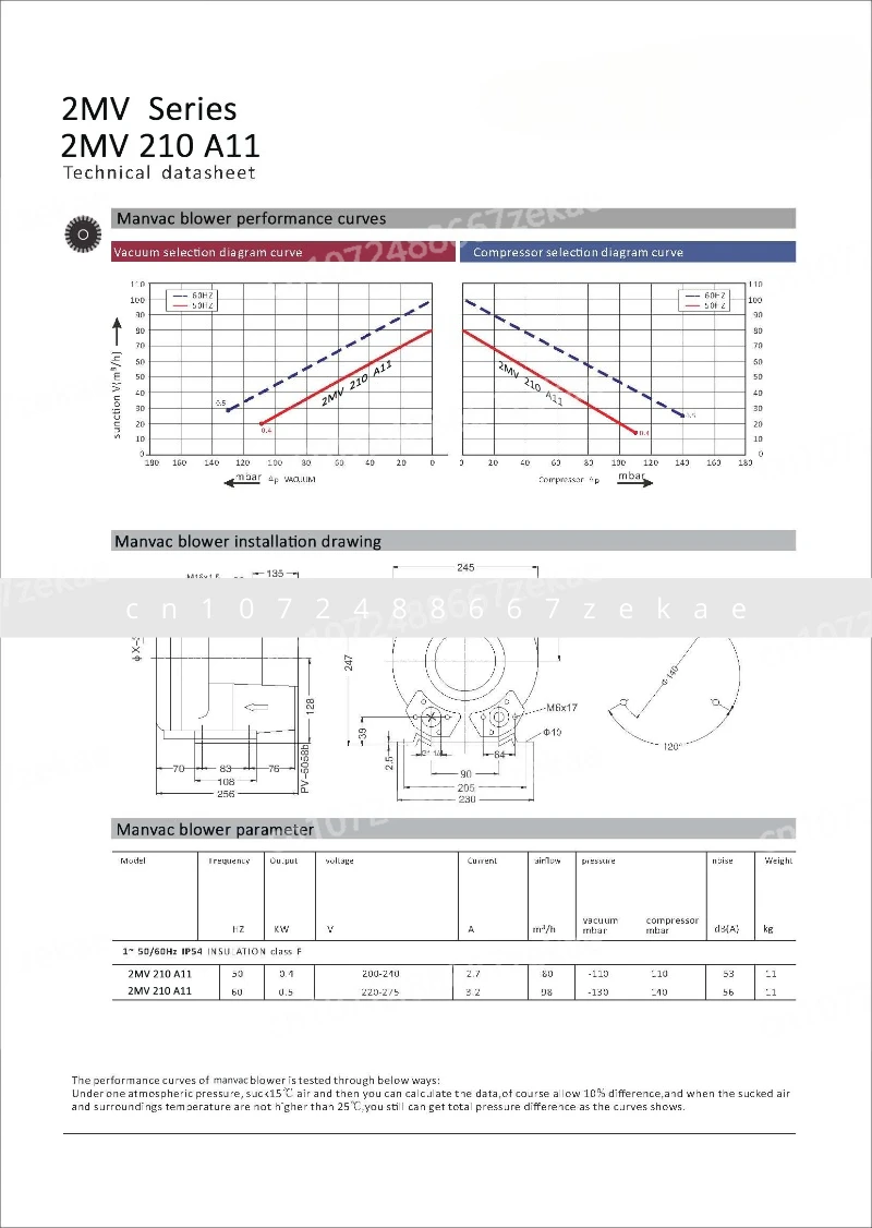 

Однофазный, вентилятор высокого давления мощностью 0,4 кВт, подходит для оксигенации и аэрации, адсорбции, подачи, вихрового воздушного насоса.