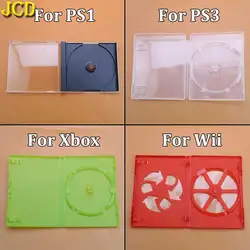 JCD CD DVD Discs Storage Protective Box For PS3 PS1 Wii Xbox CD Game Disk Cover Case
