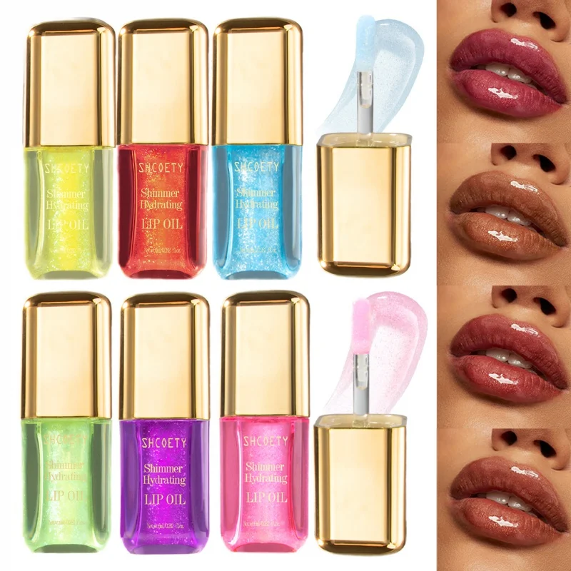 New Arrival Mint Flavor Lip Gloss Water Light Glass Lip Toot Lip Gloss Moisturizing and Nourishing Lasting No Stain on Cup