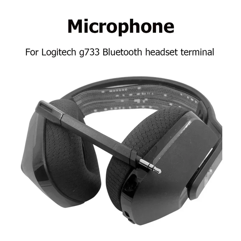 

Replacement Game Headset Mic 3.5mm Microphone for Logitech G733 Lightspeed Wireless RGB Gaming Headphones with Voice Filter