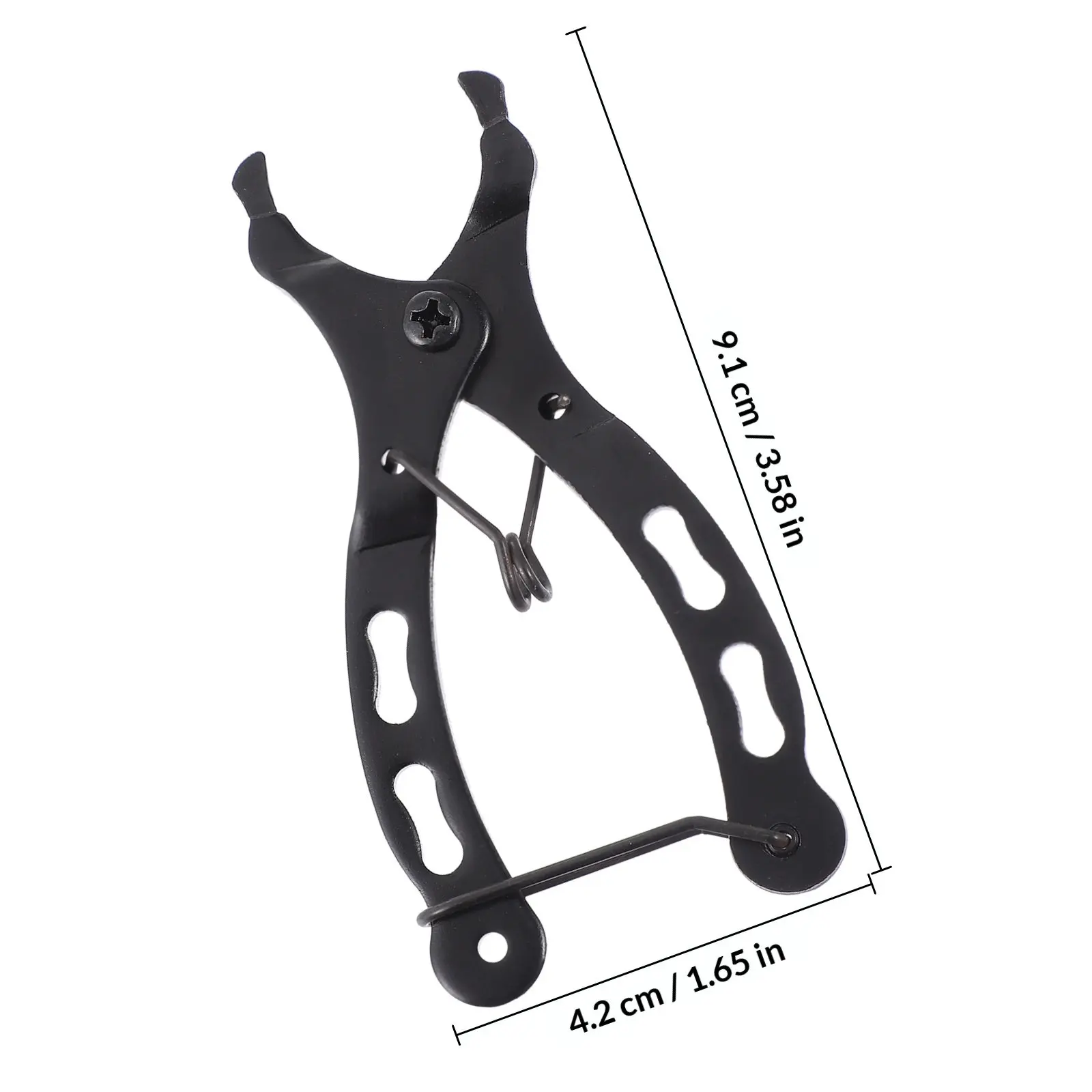 1Set Heavy Duty Steel Link Chain Plier Quick Release Wrench for Bike Chain Installation Removal Splitting Repair Long Distance