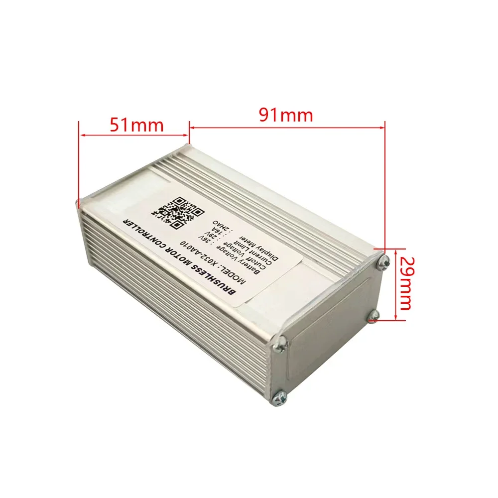 

Nulkomma 36V 16A Brushless Motor Controller X032-AA010 for E-Bike Electric Scooters MTB Fat Bikes - 2HAO Protocol Bike Accessori