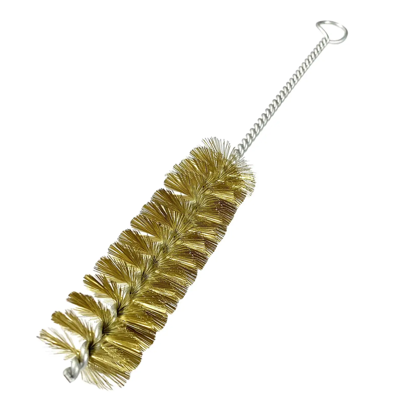 Pipe Brush Flexible Small Multipurpose Remove Rust Brass Brush Durable Tube Brush for Cleaning Polishing Tube Bottles Automotive