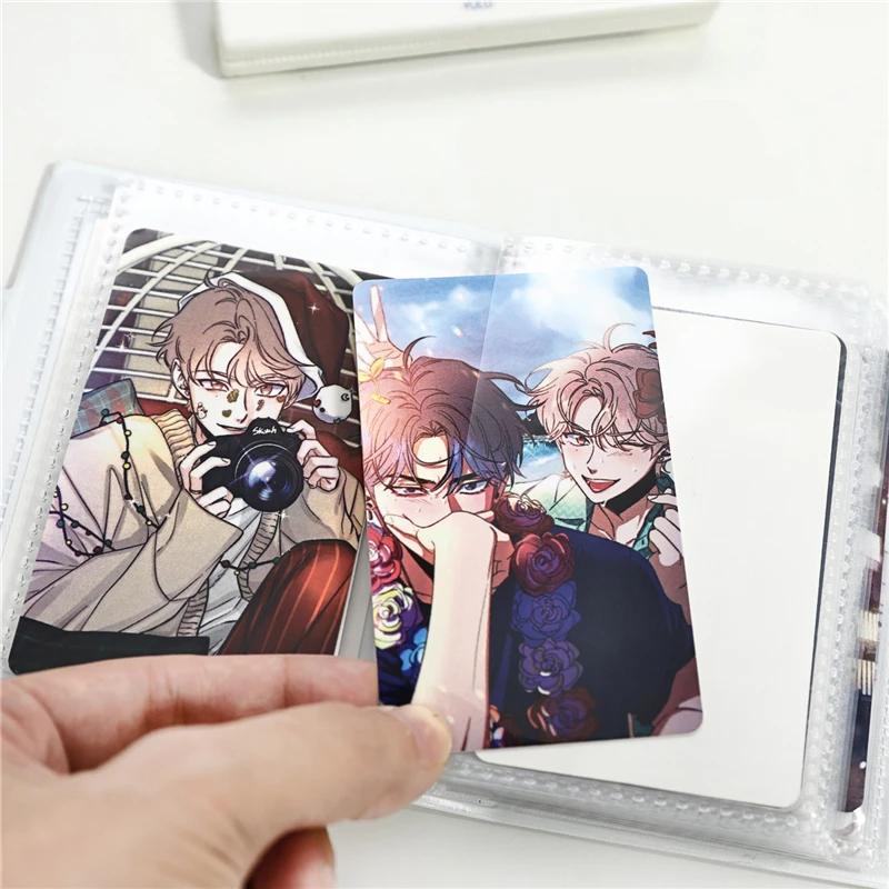 A Palace Grid 3 Inch Small Card Storage Book Star Idol Album Photo Collection Book Postcard Storage Book Lomo Card Card Album