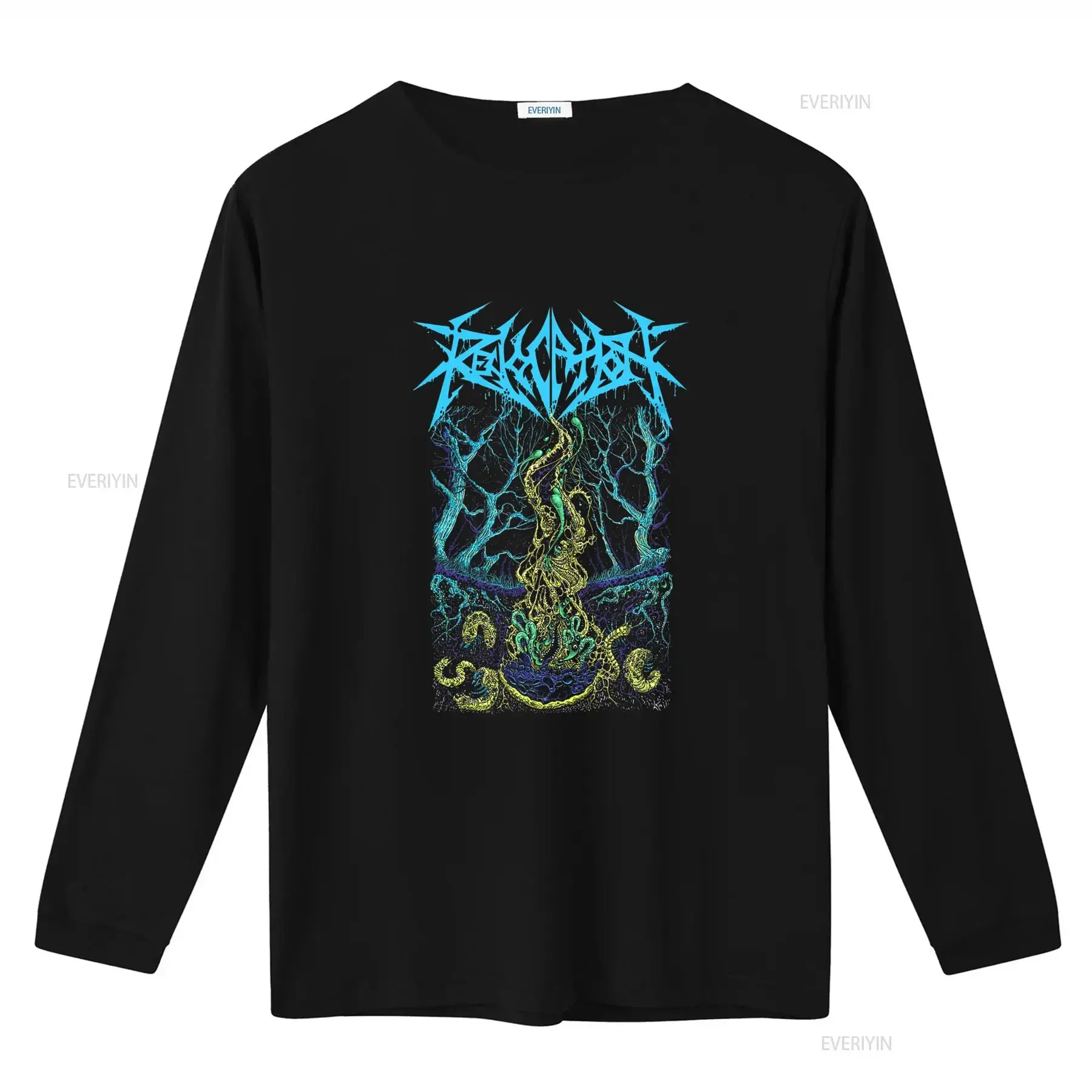 Revocation That Which Consumes All Things T Shirt Dark Fantasy Art Bold Design Perfect for Metal Fans vintage Washed Versatile
