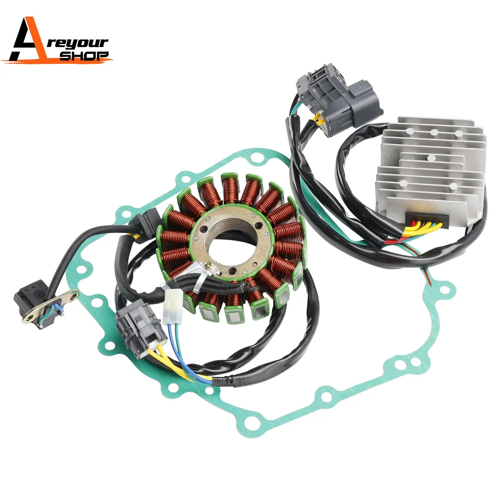 

STATOR GENERATOR VOLTAGE REGULATOR GASKET FOR ARCTIC CAT 300 DVX ATV 2009-2015