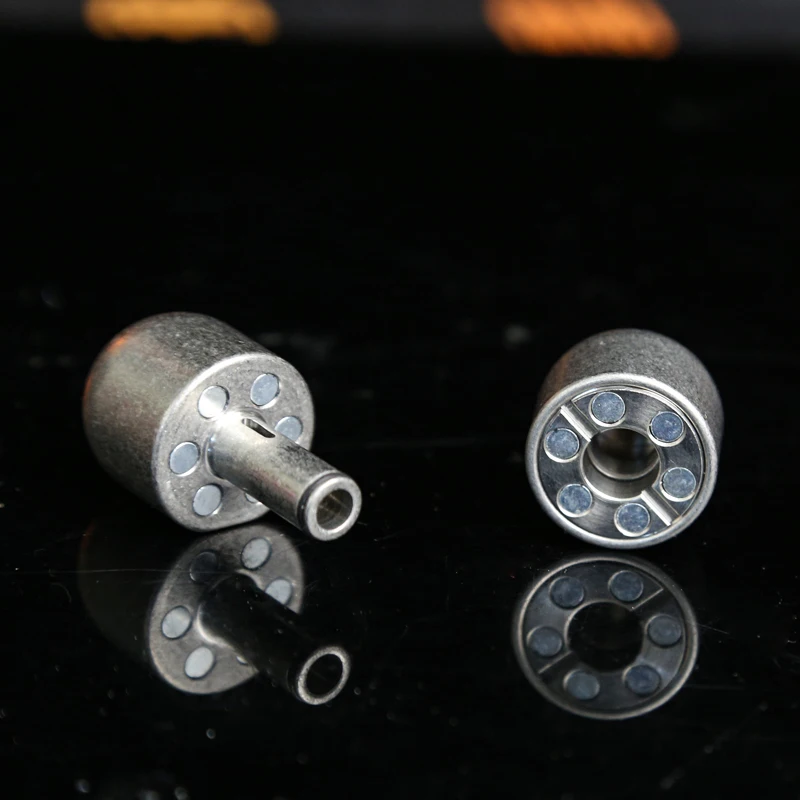 منزلق فيدجيت المغناطيسي - لعبة حسية معدنية تعمل بالدفع والسحب لـ ADHD وتخفيف القلق - EDC Fidget Spinner للتوحد والتوتر #4