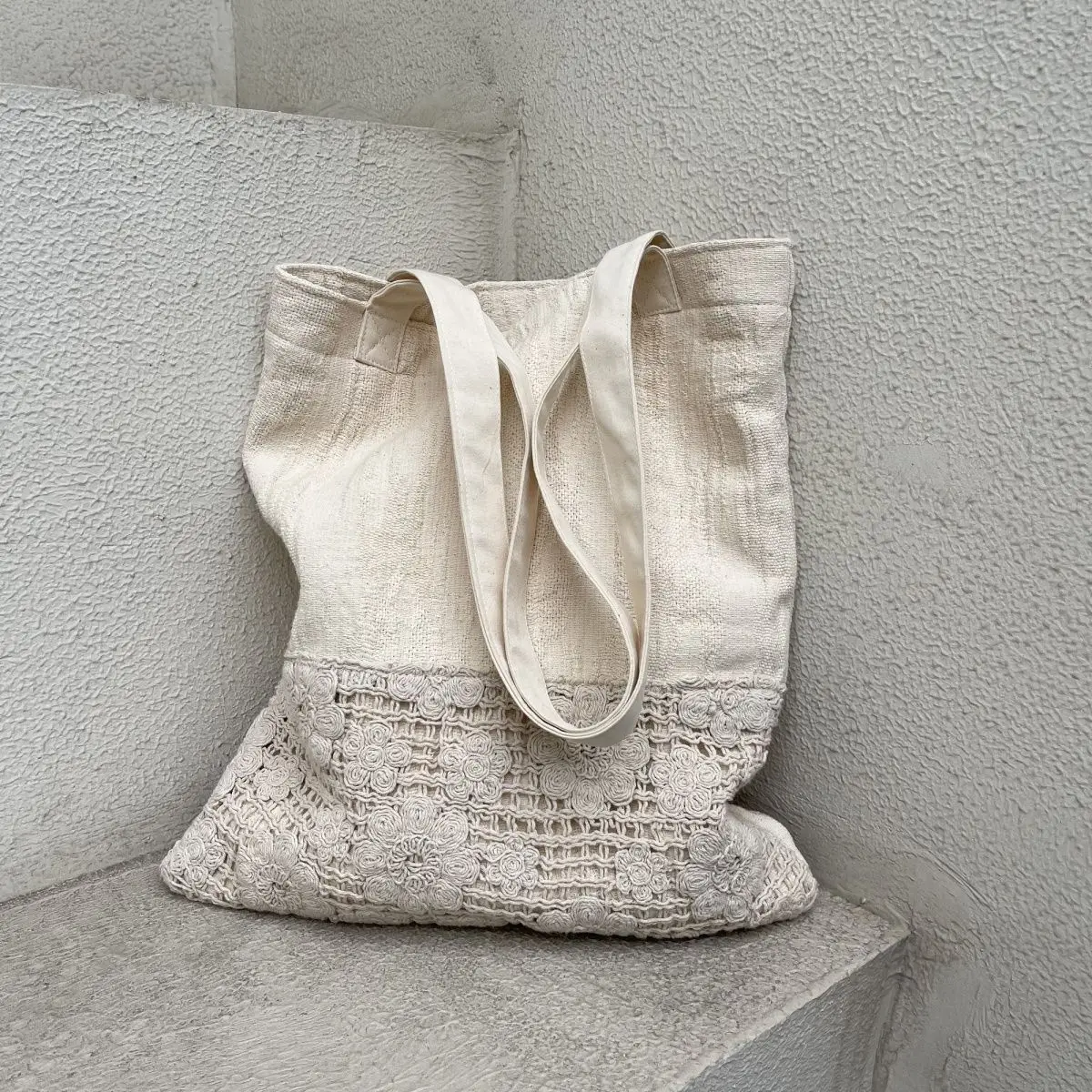 

New Chinese Canvas Bag Niche Jacquard Shoulder Canvas Bags Ins Style