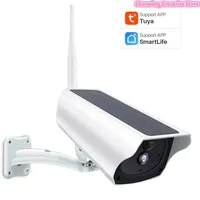 Tuya Smart Life 5MP WiFi Camera Solar Powered 2MP Security Wireless Battery Camera Home Surveillance IP66 Waterproof Outdoor PIR