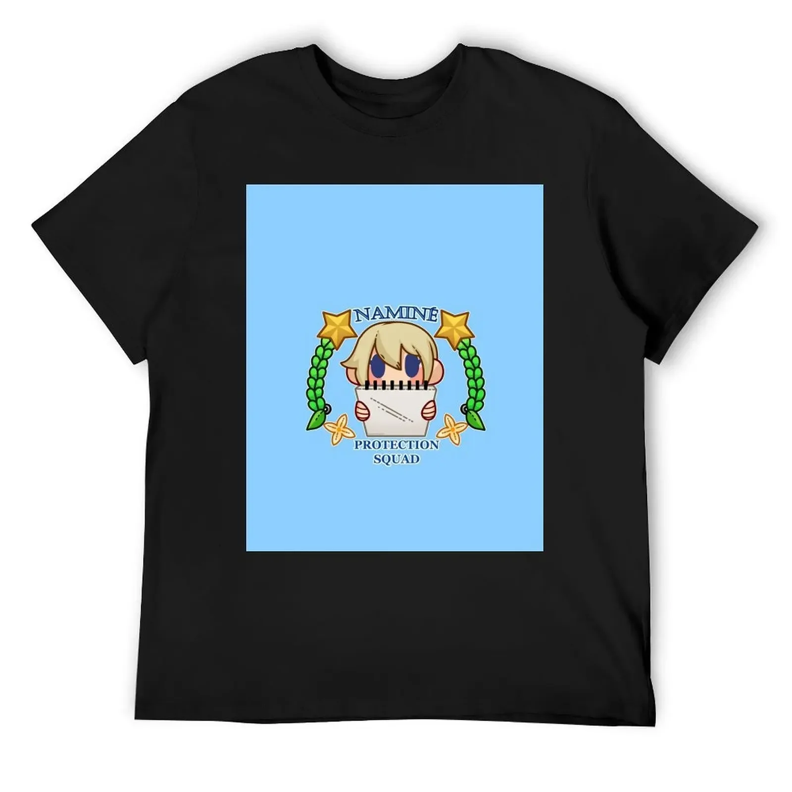 

Namine Protection Squad T-Shirt tees blue archive oversized graphic tee essential t shirt anime shirts men