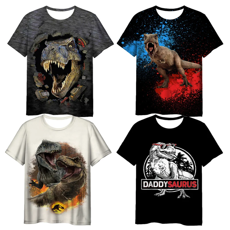 

Animal Dinosaur T Shirt 3D Print Shirt Animal Graphic Tees Pattern Tops Men/Women Tee Funny Dinosaur T-shirt