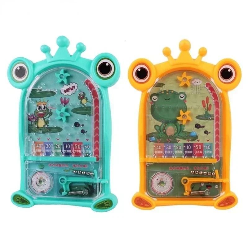 Laberinto de Pinball de mano para niños, juegos de mesa de tiro, juguete educativo interactivo para padres e hijos para niños y niñas