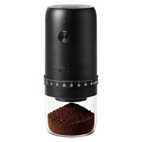 1800mAh Electric Grinder Coffee Bean Grinder 40 Speed Adjustable Rechargeable Ceramic Core Grinder Convenient Home Coffee Maker