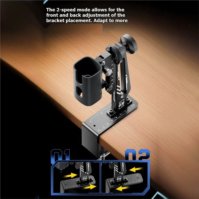 Ultrasonic Cutter Knife Aluminum Support Stand With Multi-Angle Adjustable C-Clamp Support Stand For Y10 Y09 DIY Project