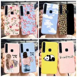 For Samsung Galaxy A9 2018 A9s Case Fashion Leopard Flower Phone Cover For Samsung A9 2018 SM-A920F/DS Soft Silicone Funda Coque
