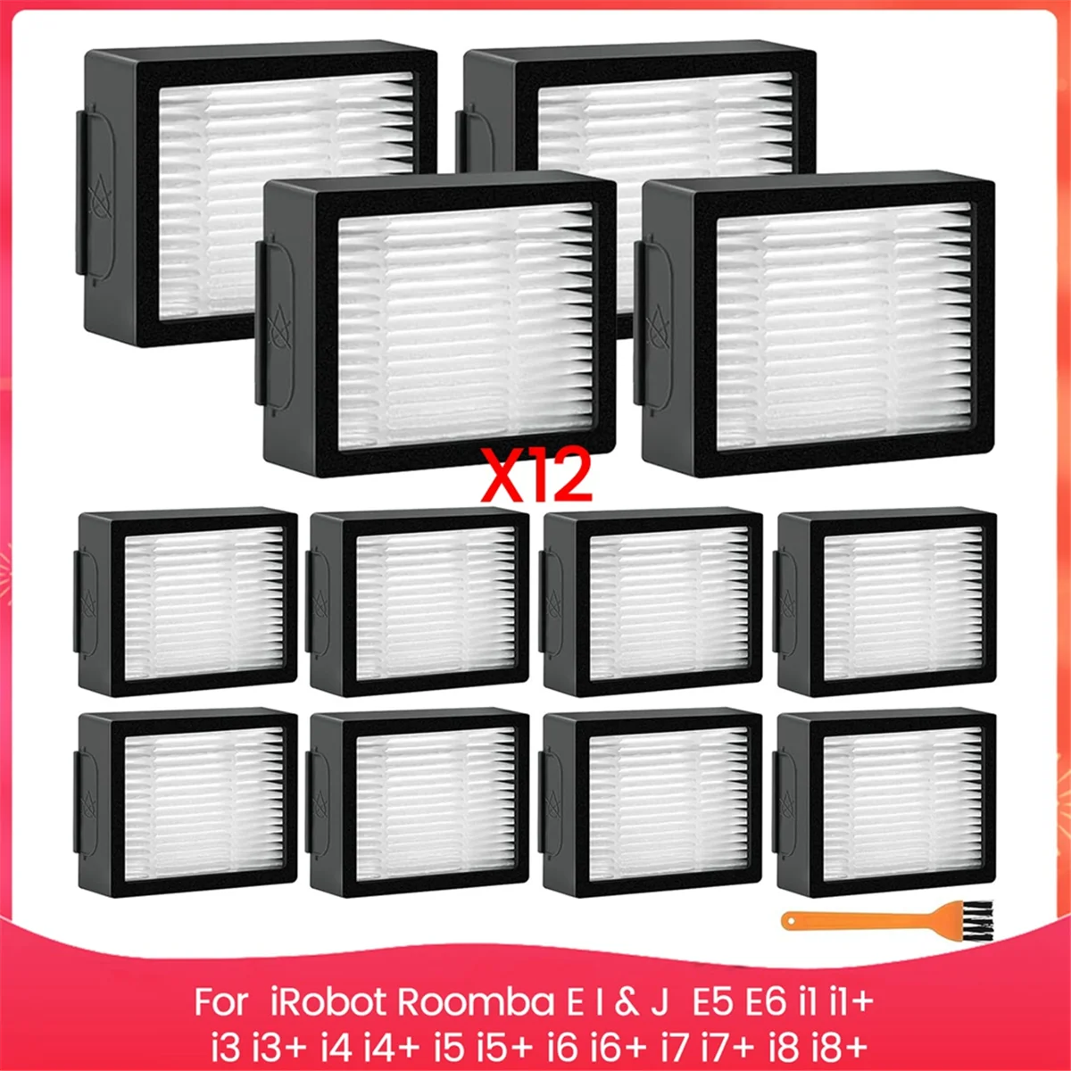 Замена фильтра Hepa 2025+ для серий E I и J E5 E6 I1 I1+ I3 I3+ I4 I4+ I5 I5+ I6 I6+ I7 I7+ I8 I8+ Запчасти