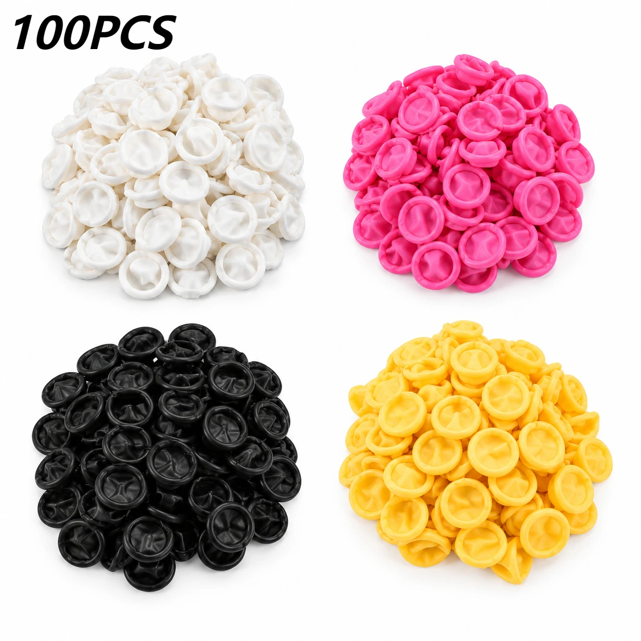 100PCS Disposable Finger Cots Dustproof Anti Slip Protective Covers Durable Fingertip Guards for Cleaning Repair Daily Use