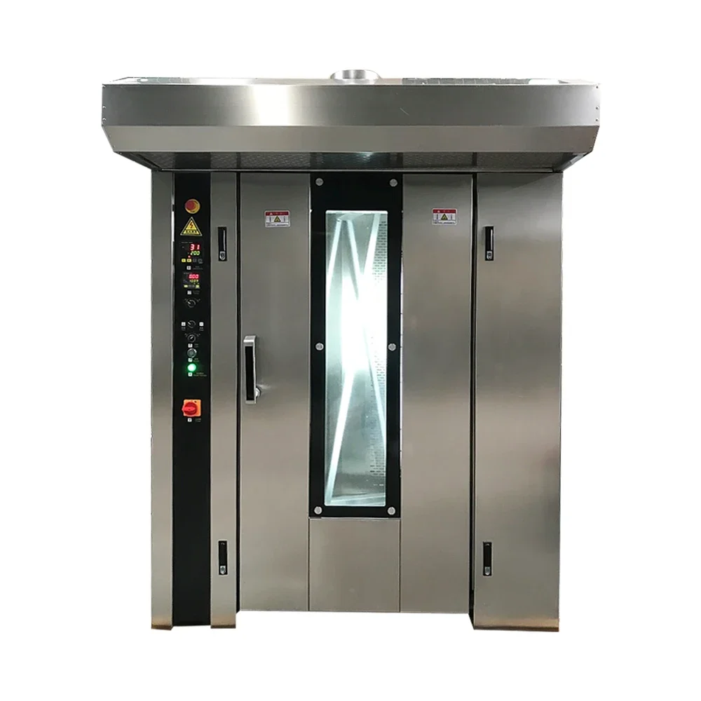 Commercial Bakery Equipment Pizza Baking Oven Rotary Oven