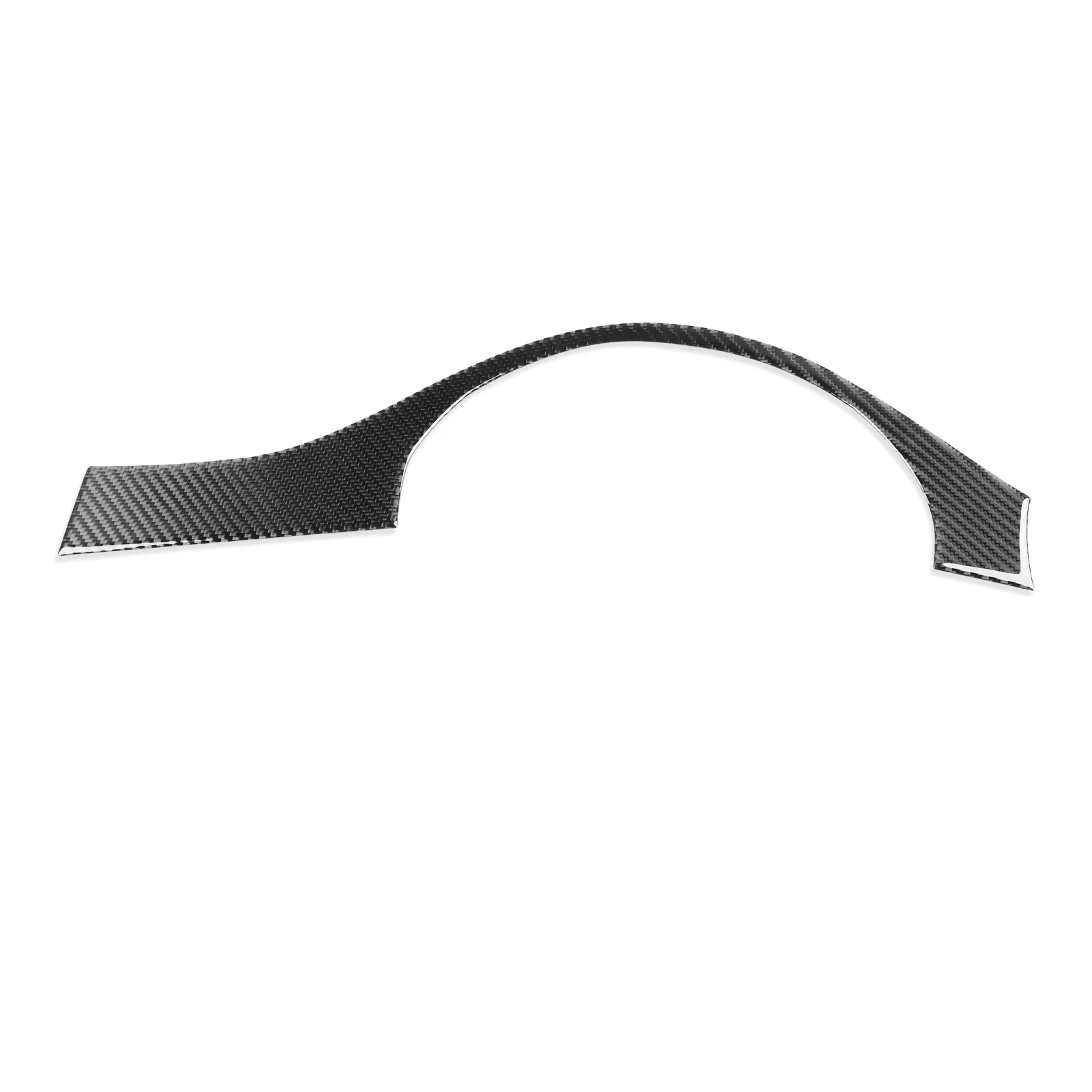 For BMW 3 Series E90 2005-2012 Modified Carbon Fiber Instrument Bezel Interior Accessories Piano Black Decorative Sticker