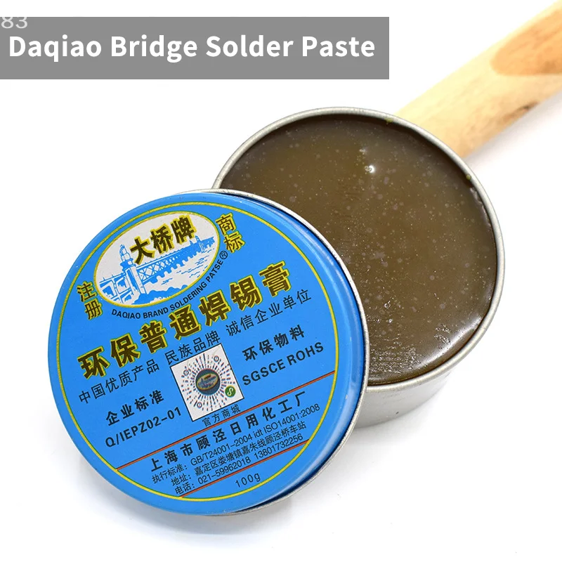 Solder Paste Blue Acidic Solder Paste Neutral Rosin Flux Repair And Welding Assistance Solder Cream