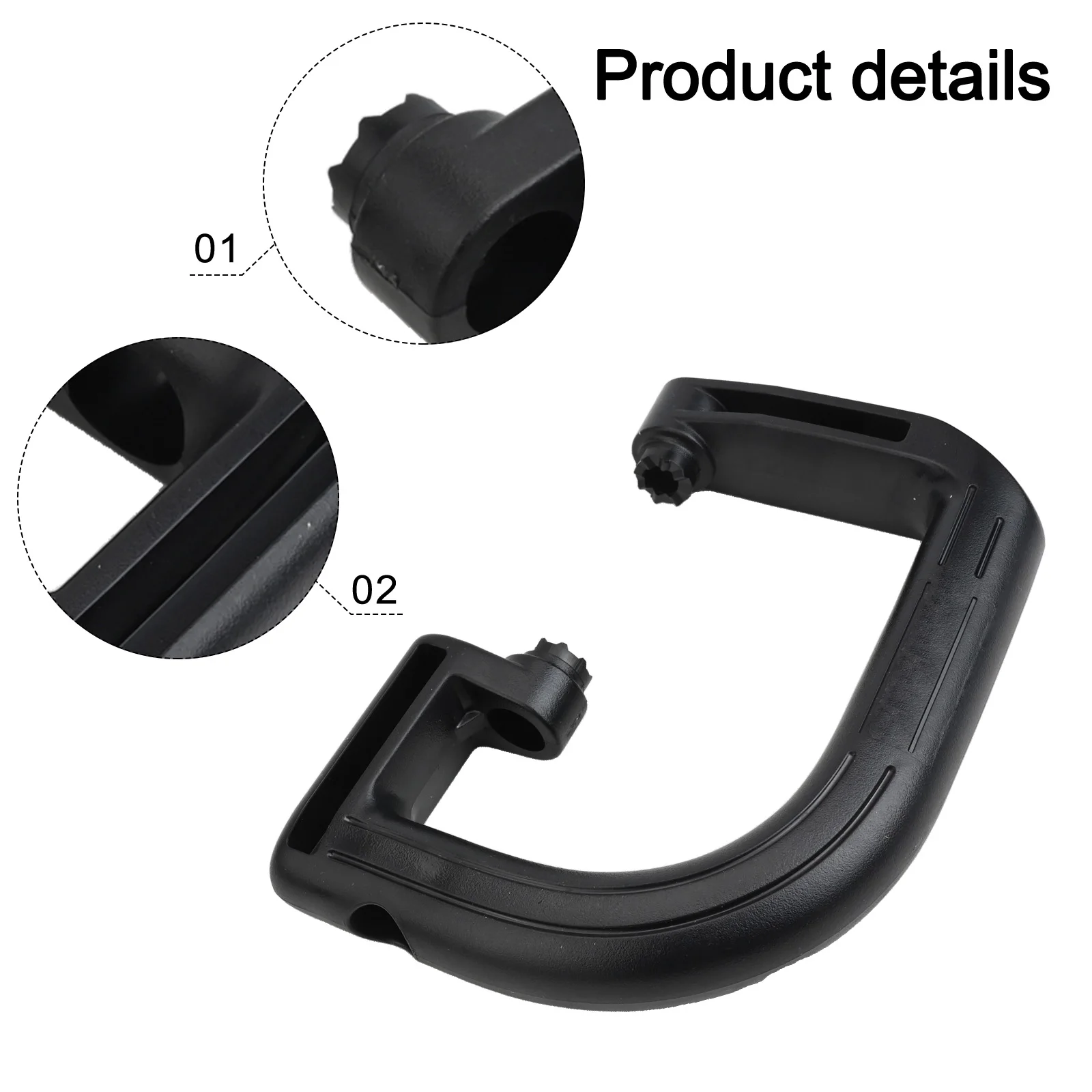 

Black D-Handle Replacement D-Handle For Power Tools DWP849 Compatible For Proper Installation For DWP849 Polisher