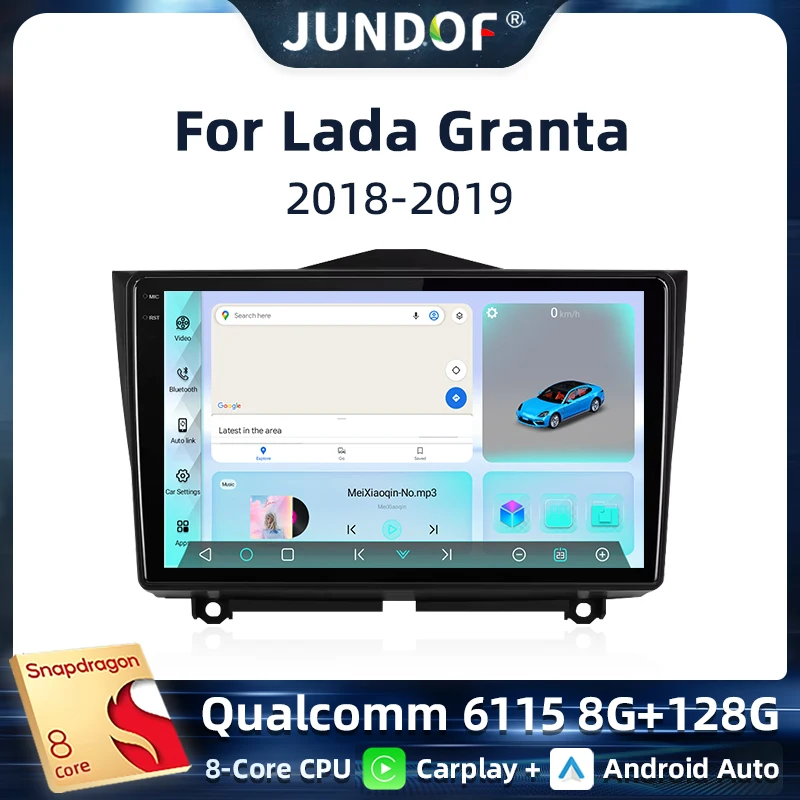 

Android 13 Qualcomm Car Stereo For LADA BA3 Granta Cross 2018-2019 Wireless CarPlay Android Auto Multimedia Player BT FM GPS