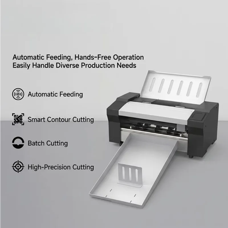 A3MAX2 CCD camera automatic paper feeding slicer contour sticker cutting machine plotter