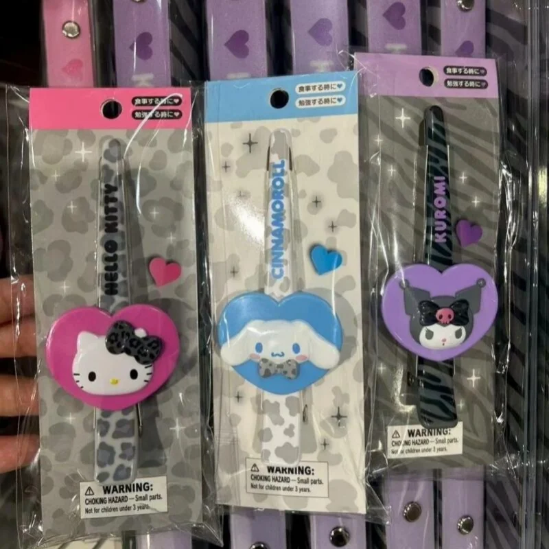 Sanrio Cinnamoroll Kuromi Cartoon Design Hairpin Sturdy and Durable Wash One's Face Makeup Clip Stray Hair Friend Birthday Gift
