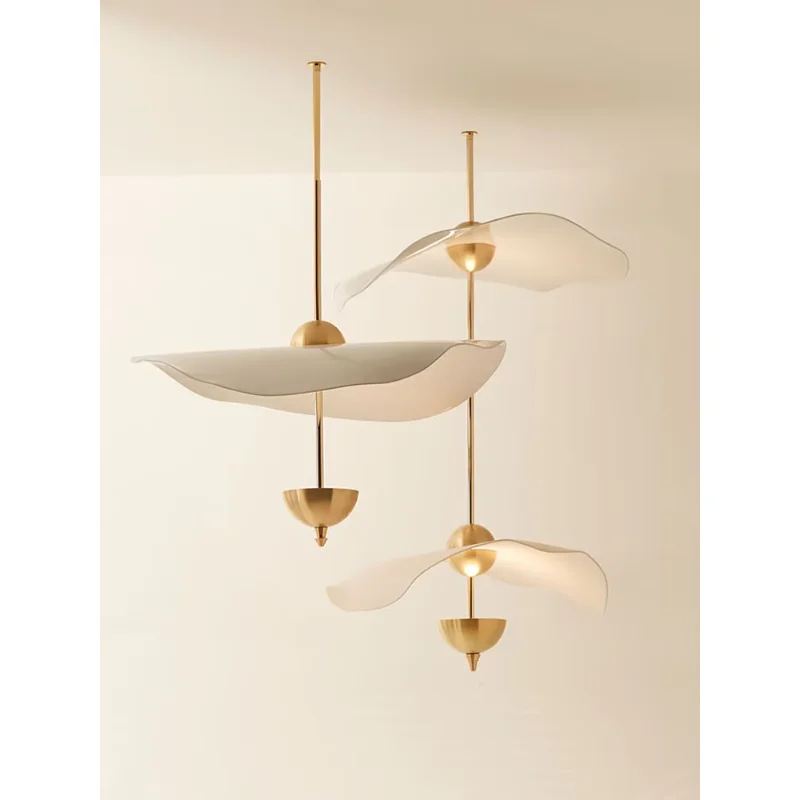 Nordic Postmodern Simple Atmosphere Designer Living Room Dining Room Chandelier Art Acrylic Led Staircase Bar Bedroom Lamps